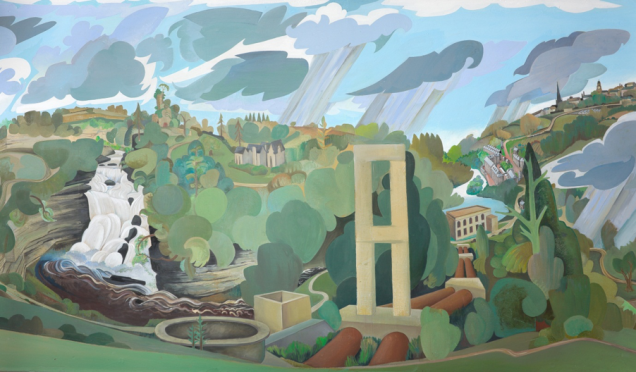 Alistair Gray (1969; restored 2010) Kirfieldbank Mural